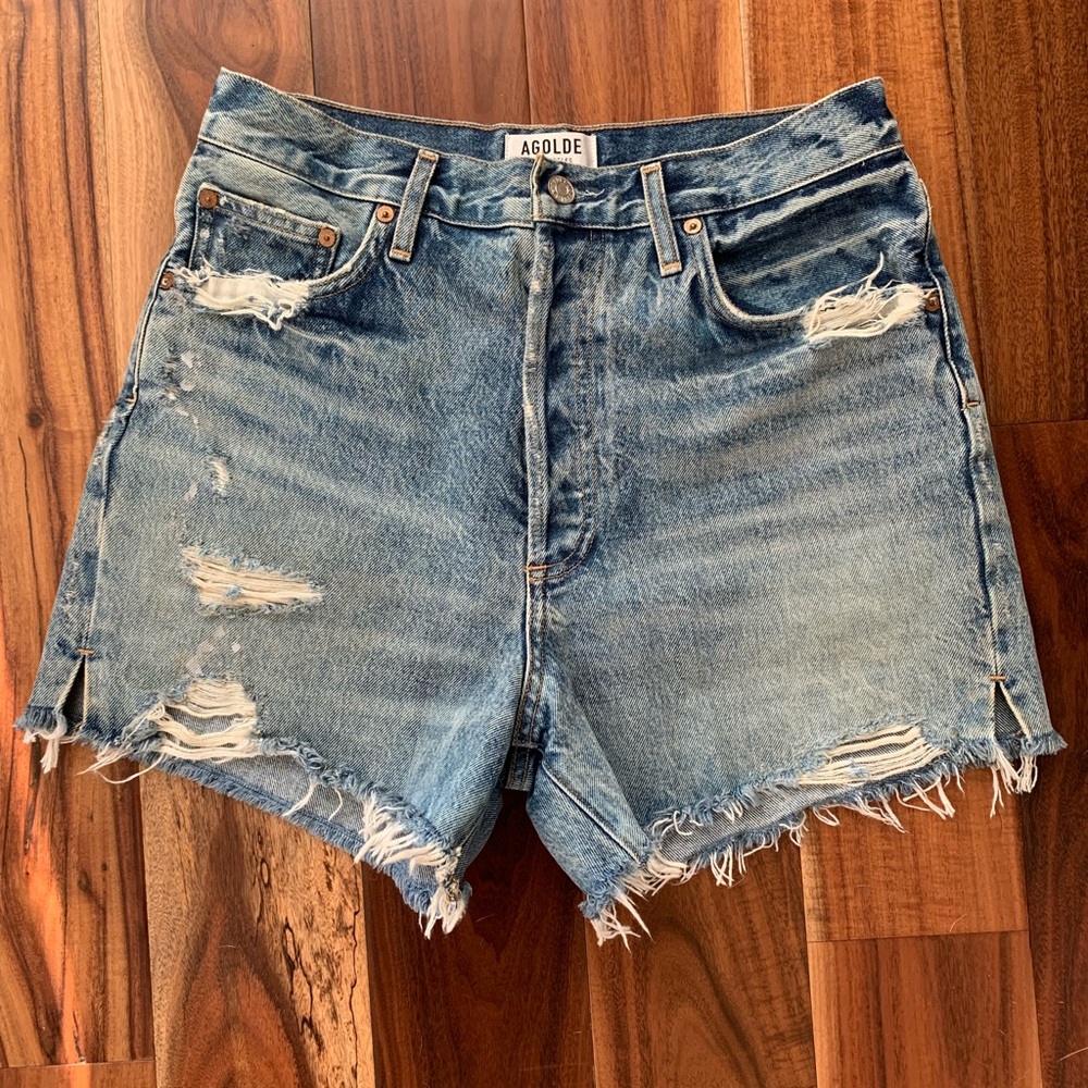 Agolde Dee Short in Ricochet, size 30